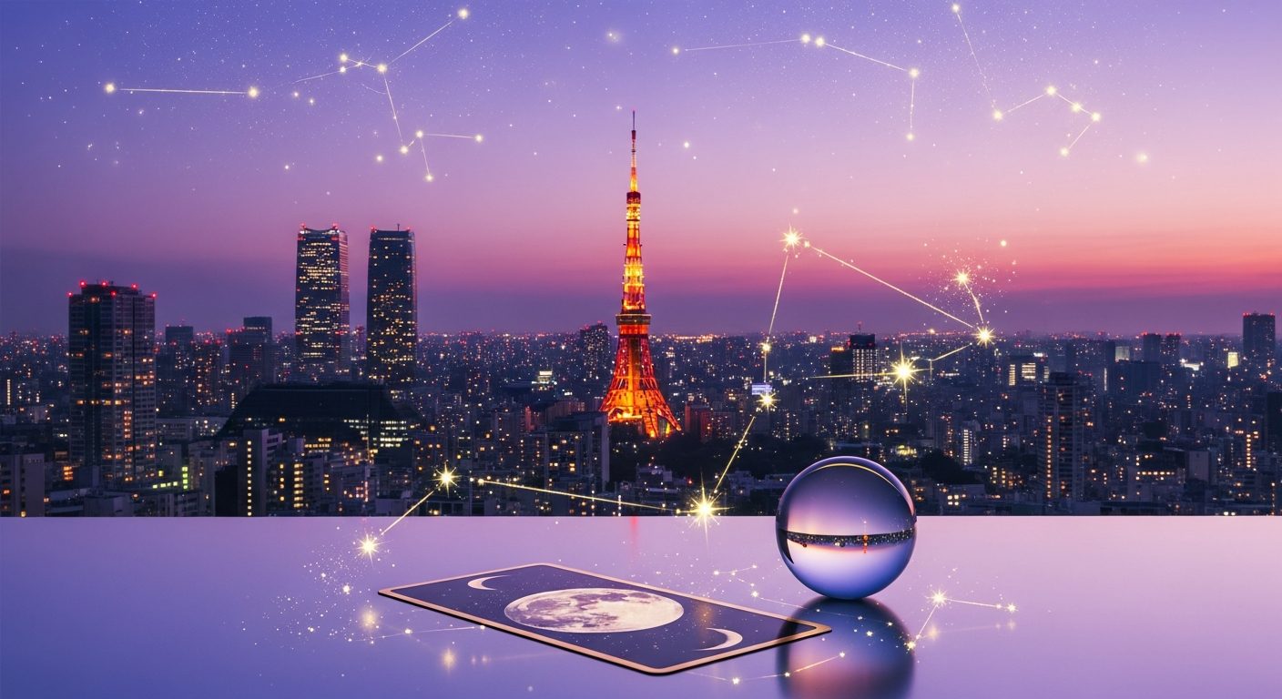 港区(六本木・赤坂・麻布十番エリア)の人気占い館を紹介するメインビジュアル