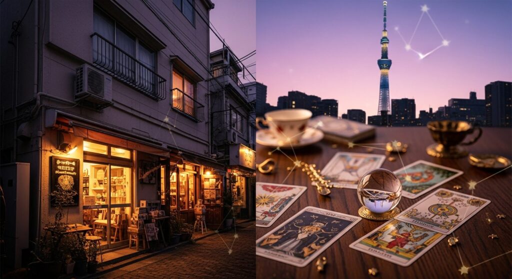 世田谷区(三軒茶屋・下北沢・二子玉川エリア)の人気占い館を紹介するメインビジュアル