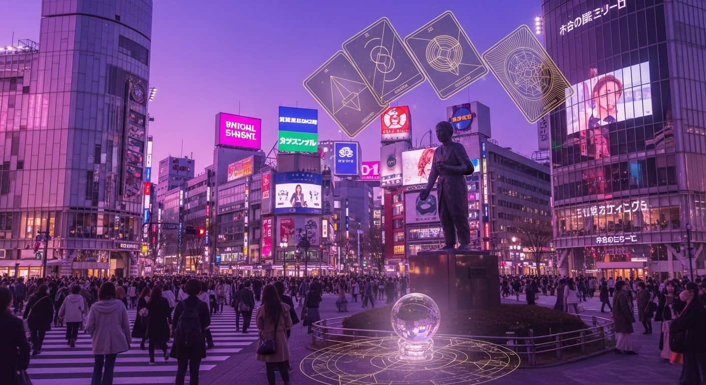 渋谷区(渋谷・原宿・恵比寿エリア)の人気占い館を紹介するメインビジュアル